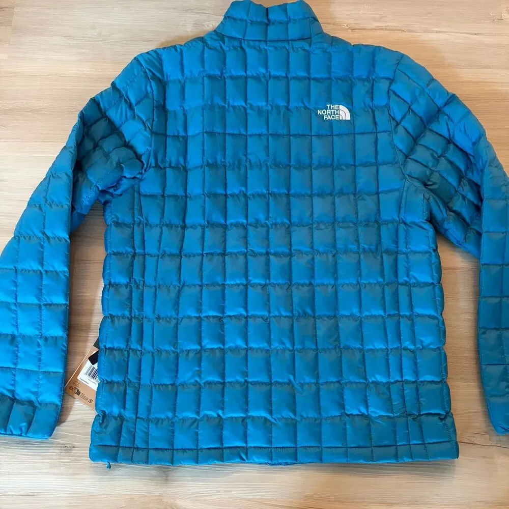 The North Face Men's ThermoBall Insulated Jacket - Digital Steel Large Blue